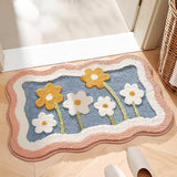 Flower Bath Mat