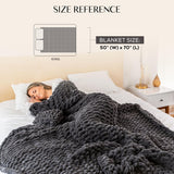 Chunky Knit Blanket Throw
