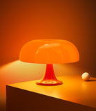 Orange Mushroom Lamp