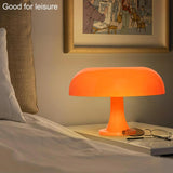 Orange Mushroom Lamp