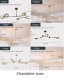 Nordic Molecular Chandelier