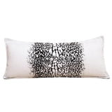 Black and White Leopard Print Cushion Cover