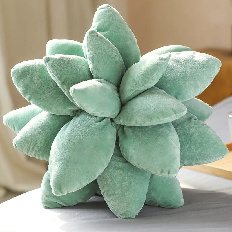 pillow succulent Succulent Plant Plush Dark Green / 25cm