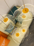 Nordic Flower Chandelier Long Drop Pendants
