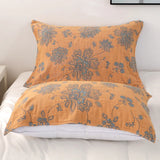 2Pc Five-Layer Gauze and Cotton Flower 50X75Cm Pillow Cover