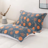 2Pc Five-Layer Gauze and Cotton Flower 50X75Cm Pillow Cover