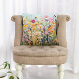 Flower Pattern Pillow Cover