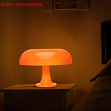 Orange Mushroom Lamp