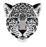 Leopard Head Rug