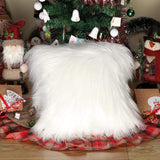 Faux Merino Style Decorative Pillows Set of 2
