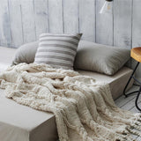 Cable Knit Throw