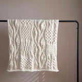 Cable Knit Throw