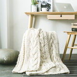 Cable Knit Throw