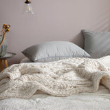 Cable Knit Throw