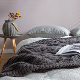 Cable Knit Throw