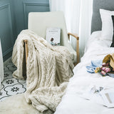 Cable Knit Throw