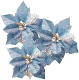 Poinsettia Christmas Ornaments