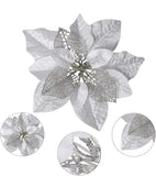 Poinsettia Christmas Ornaments
