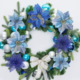 Poinsettia Christmas Ornaments