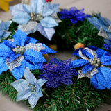 Poinsettia Christmas Ornaments