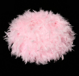Feather Lamp Shade Pink