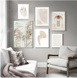 Moroccan Door and Abstract Art