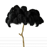 Ostrich Feather Floor Lamp