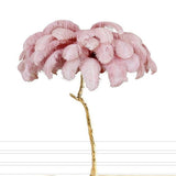 Ostrich Feather Floor Lamp