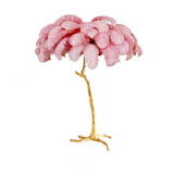 Ostrich Feather Floor Lamp
