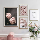 Posters Flowers Pink