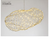 Wire Cloud LED Chandelier
