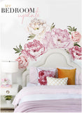 Pink Peony Flowers stickers
