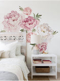 Pink Peony Flowers stickers