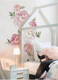 Pink Peony Flowers stickers