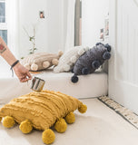 Decorative Pompom Cushion Cover