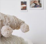 Decorative Pompom Cushion Cover
