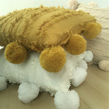 Decorative Pompom Cushion Cover