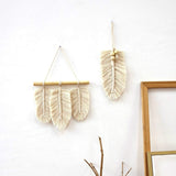 Bohemian Macrame Leaves Decor