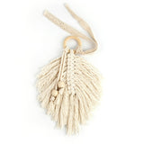 Bohemian Macrame Leaves Decor