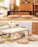 Round Straw Tatami Cushion