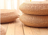 Round Straw Tatami Cushion