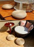 Round Straw Tatami Cushion