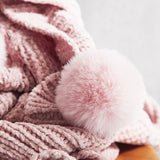 Throw Blanket with Pompom