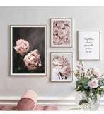 Posters Flowers Pink