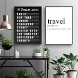 Travel Definition Poster
