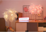 Feather Table Lamp