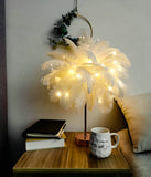 Feather Table Lamp
