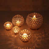 Moroccan Crystal Candle Holders
