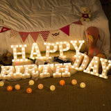 LED Letter Night Light