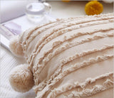 Decorative Pompom Cushion Cover